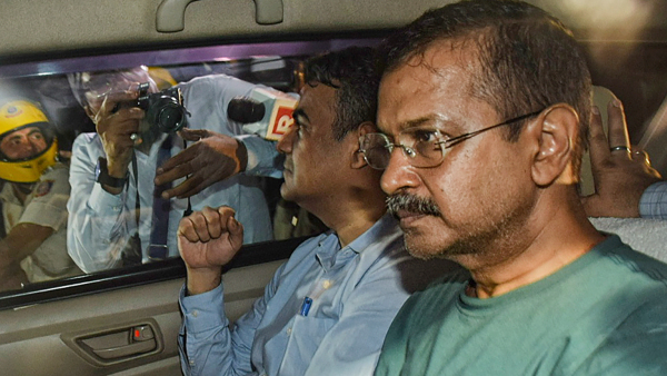 CBI officials leave with Delhi Chief Minister Arvind Kejriwal from the Rouse Avenue Court after the court sent him to the probe agency custody in the Excise policy case in New Delhi Wednesday June 26 2024