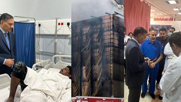 Kuwait Fire Indian Ambassador Visits Injured Workers At Hospital Assures Support Kuwait Fire Indian Ambassador Visits Injured Workers At Hospital Assures Support