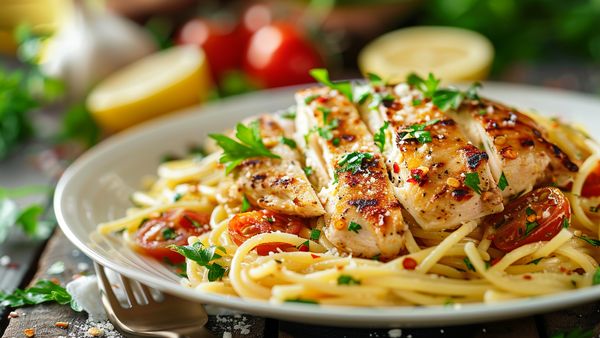 Lemon Chicken Pasta Recipe