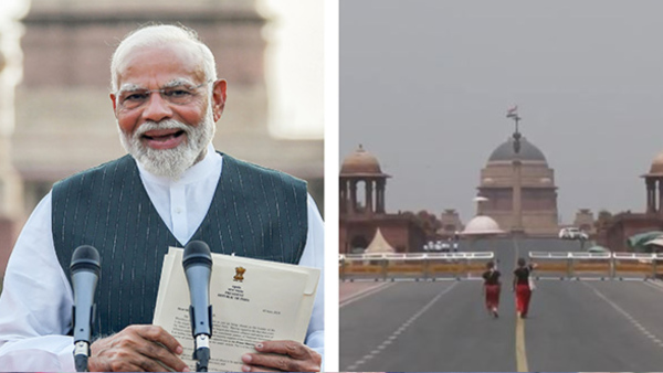 Oath Ceremony Delhi Turns Into Fortress