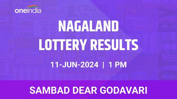 Results of the Nagaland State Lottery Dear Godavari for June 11 at 1 PM