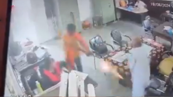 Nalanda School Shooting Video Man Fires At Headmaster Amid Tight Security For PM Modi s Visit Nalanda Visit