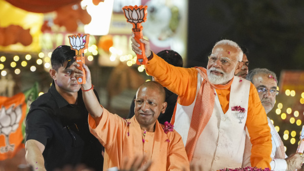 UP Lok Sabha Exit Polls Lotus Set To Bloom Again In This Hindi Heart Land