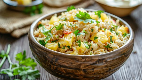 Easy Pineapple Fried Rice