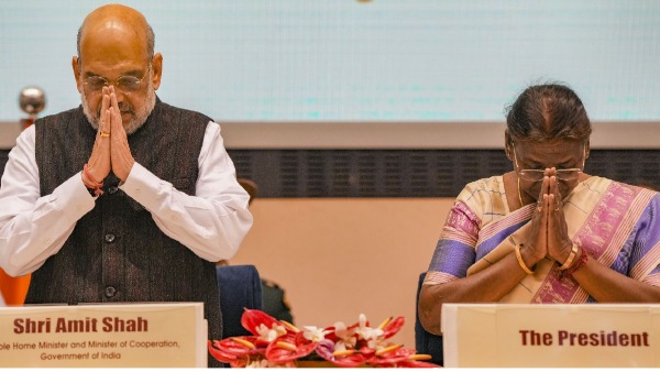 Home Minister Amit Shah And President Droupadi Murmu