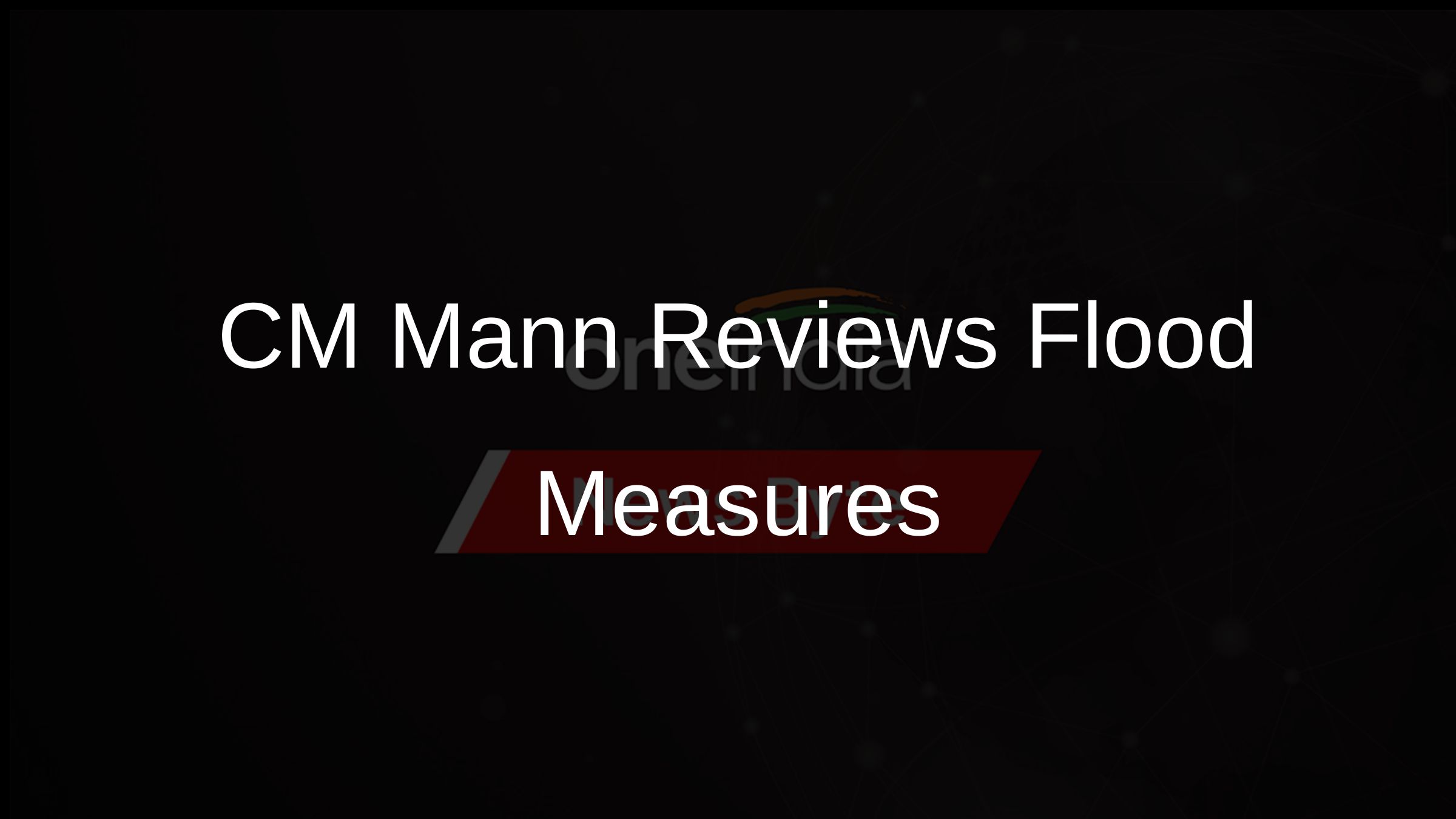 CM Mann Reviews Flood Measures