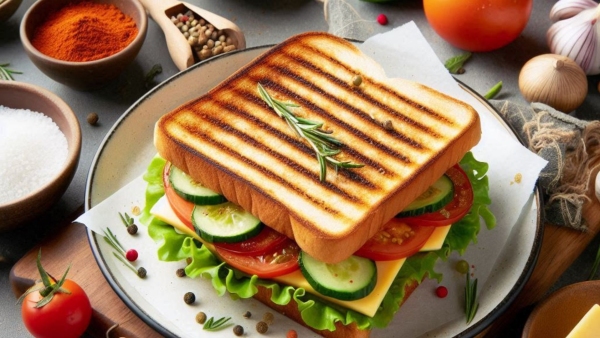 Simple Grilled Cheese Sandwich Recipe That Is Quick To Make And Is Totally Cheesy And Satisfying