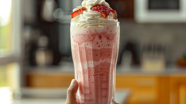 Perfect Strawberry Milkshake