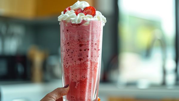 Perfect Strawberry Milkshake