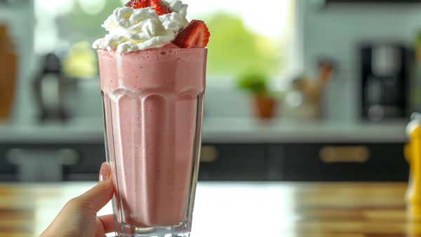 Perfect Strawberry Milkshake