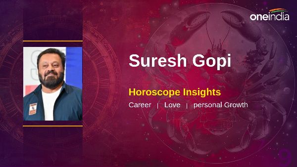 Suresh Gopi Unveiling Career Success And Horoscope Predictions