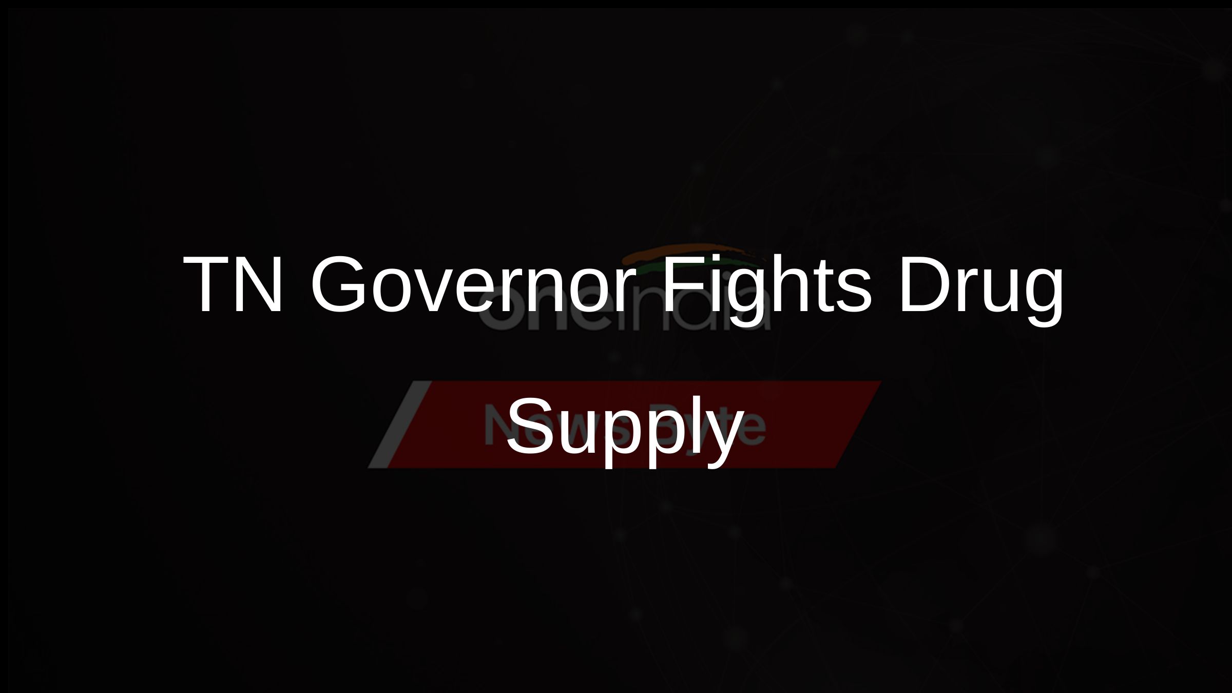 TN Governor Fights Drug Supply