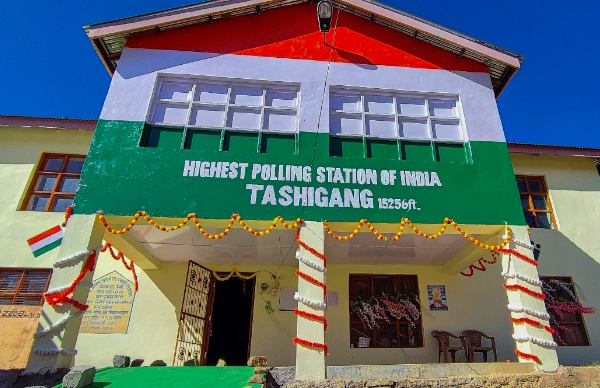 Highest Polling Station Tashigang HP