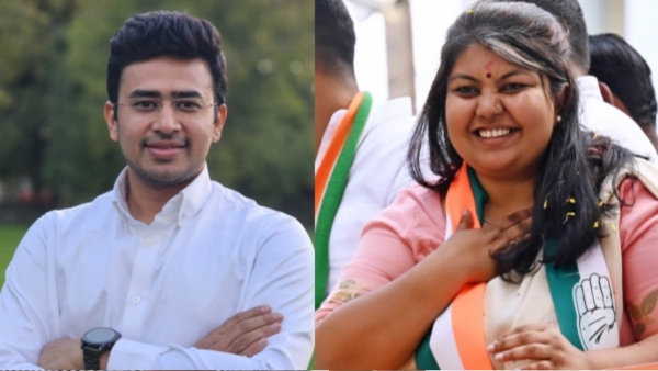 Live Bangalore South Election Results 2024 Can Congress Sowmya Reddy defeat Tejasvi Surya in BJP bastion
