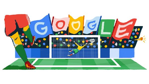 Google Doodle Celebrates UEFA Men's European Championship 2024 In Germany