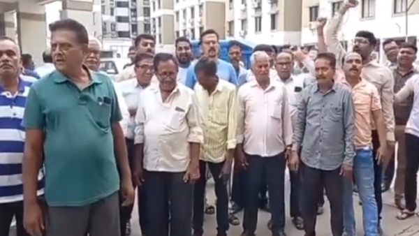 Gujarat Protest In Vadodara As Muslim Woman Gets Flat Under Housing Scheme