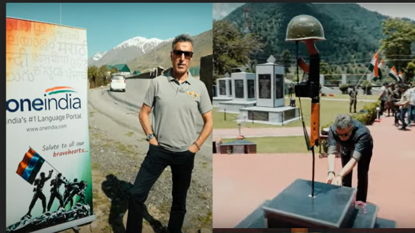 Commemorating 25 Years Of Kargil Victory Vishal Batra Pays Tribute At Drass Town
