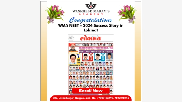 Wankhede Madam s Academy delivered AIR-1 in NEET 2024