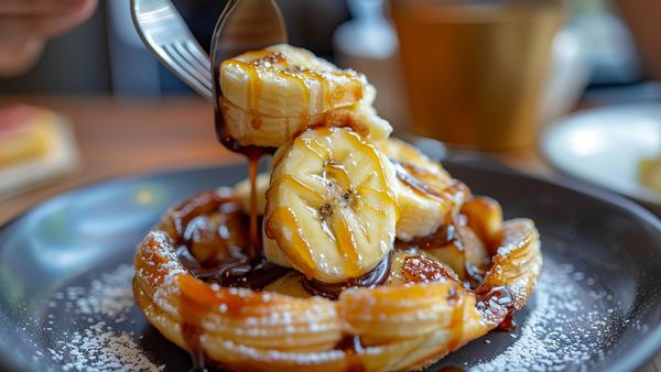 Easy Banana Caramel Dessert