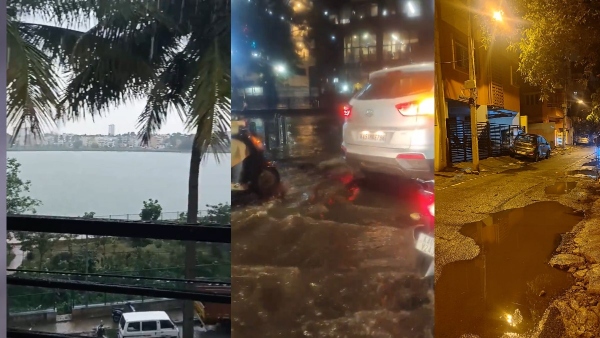 Bengaluru Rain Torrential Showers Sweep Garden City As Monsoon Phase Shifts To Moderate