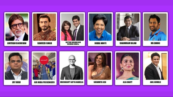 The cricket fever continues Wishes From Amitabh Bachchan Raghuram Rajan Rhythm Wagholikar Indra Nooyi and others Flow In