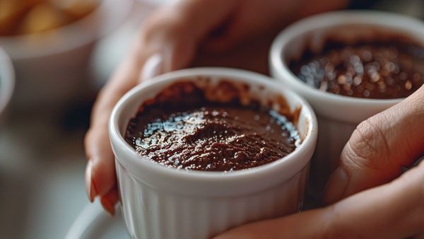9-Min Microwave Chocolate Pudding