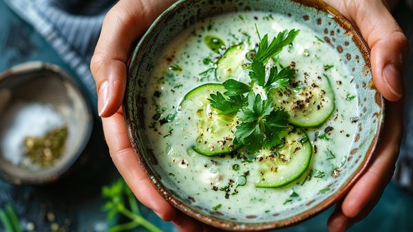 Cucumber Buttermilk Soup Cucumber Buttermilk Soup