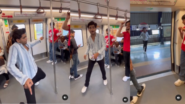 Delhi metro viral video