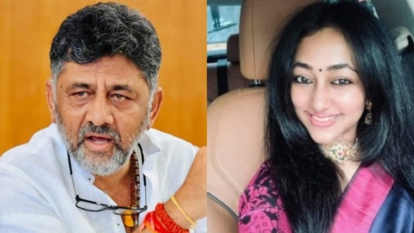 Darshan s Wife Vijayalakshmi Meets Deputy CM Shivakumar