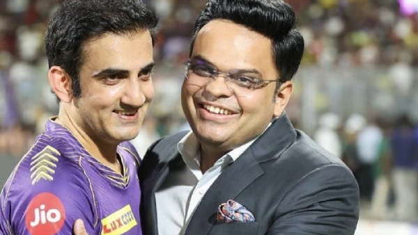 Gautam Gambhir And Jay Shah