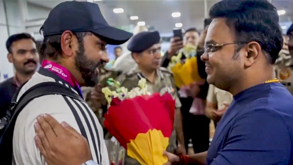 Rohit Sharma and Jay Shah