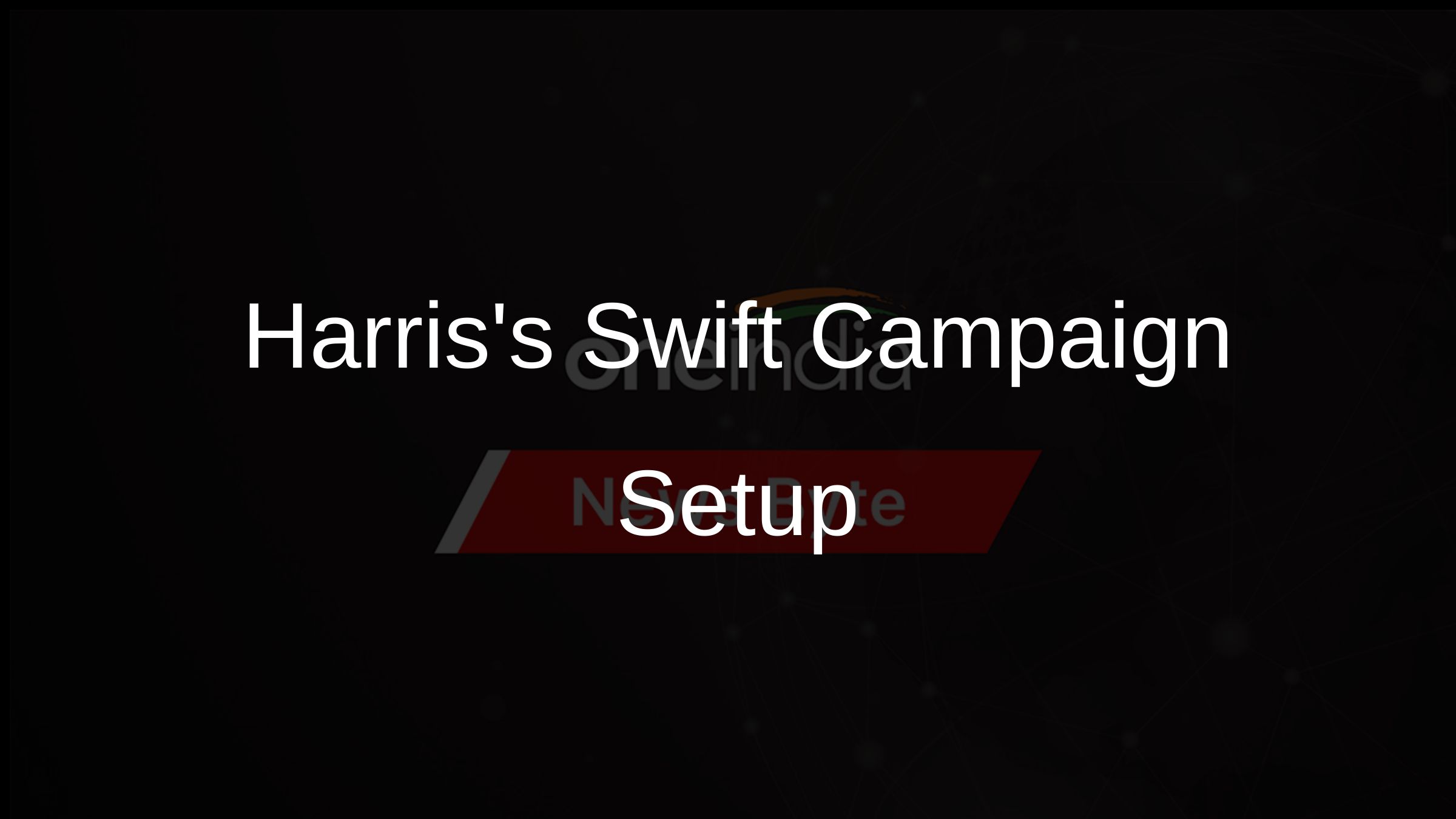 Harriss Swift Campaign Setup