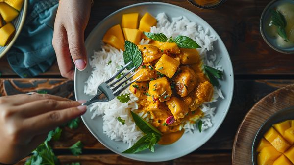 Mango Chicken Quick Recipe