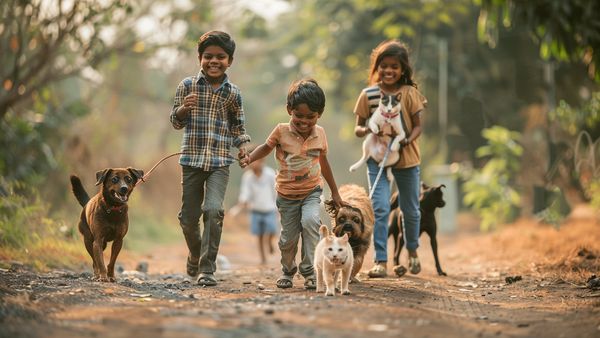 Morning Joy with Pets