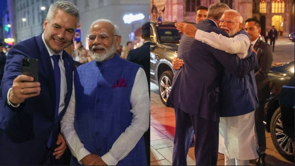 PM Modi Meets Austrian Chancellor PM Modi Meets Austrian Chancellor