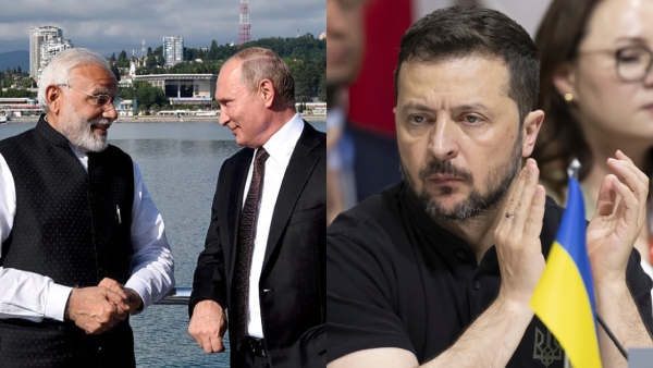 Huge Disappointment Ukraine s Zelenskyy On PM Modi-Putin Meet In Moscow