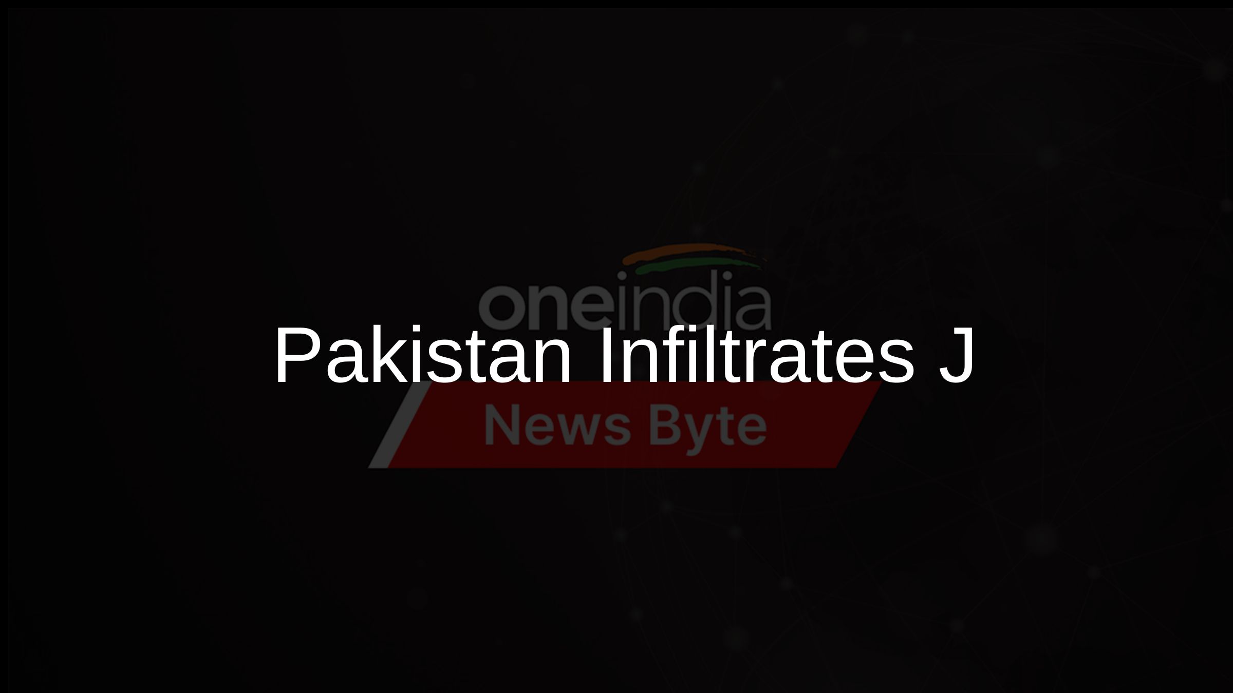 Pakistan Infiltrates J&K Society