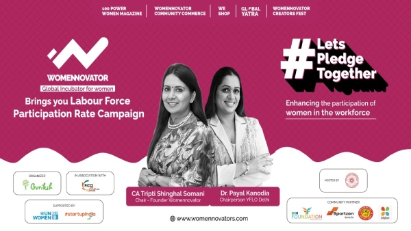 Womennovator Female Labor Force Participation Ratio Campaign FLFPR Roundtable