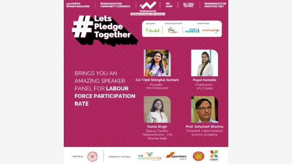 Womennovator Female Labor Force Participation Ratio Campaign FLFPR Roundtable