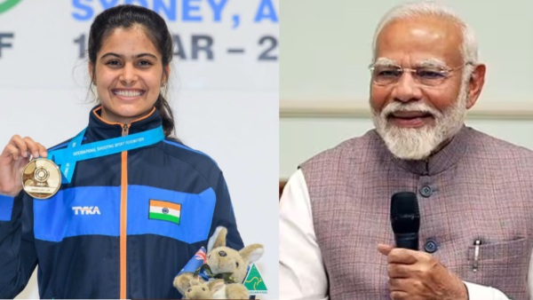 PM Modi Congratulates Manu Bhaker