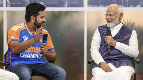 Rohit Sharma And PM Narendra Modi