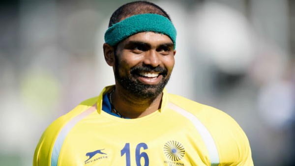 Celebrated India hockey goalkeeper P R Sreejesh Celebrated India hockey goalkeeper P R Sreejesh