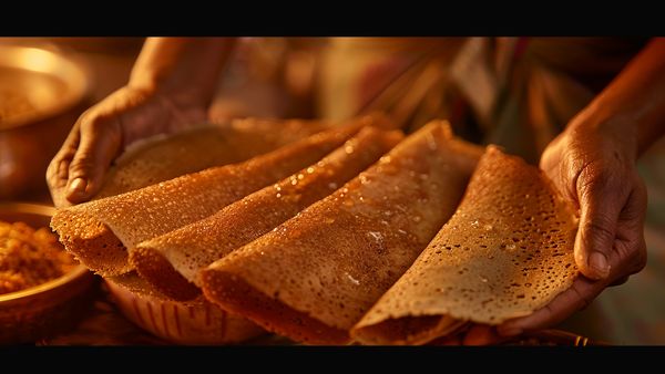 Traditional Ragi Dosa Recipe