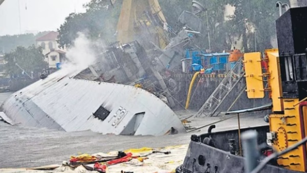 INS Brahmaputra Fire Missing Sailor s Body Found