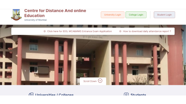 Mumbai University MMS And MCA