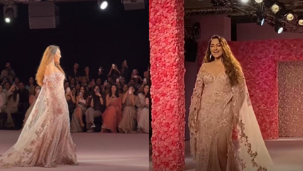 Sonakshi Sinha At FDCI India Couture