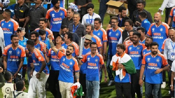 Team India s Victory Parade