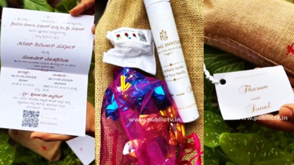 Tharun Sudhir Sonal Monteiro s Wedding Invitation Breaks The Mold