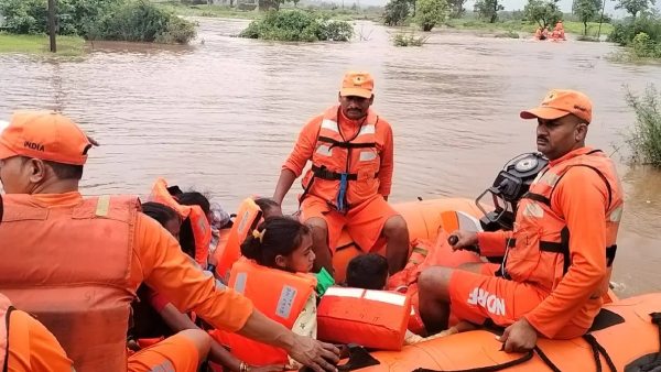 NDRF Rescues 49 Stranded