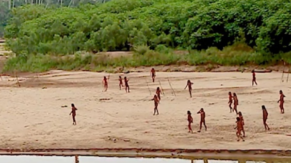 WATCH New Footage Captures Elusive Members Of World s Most Isolated Tribe